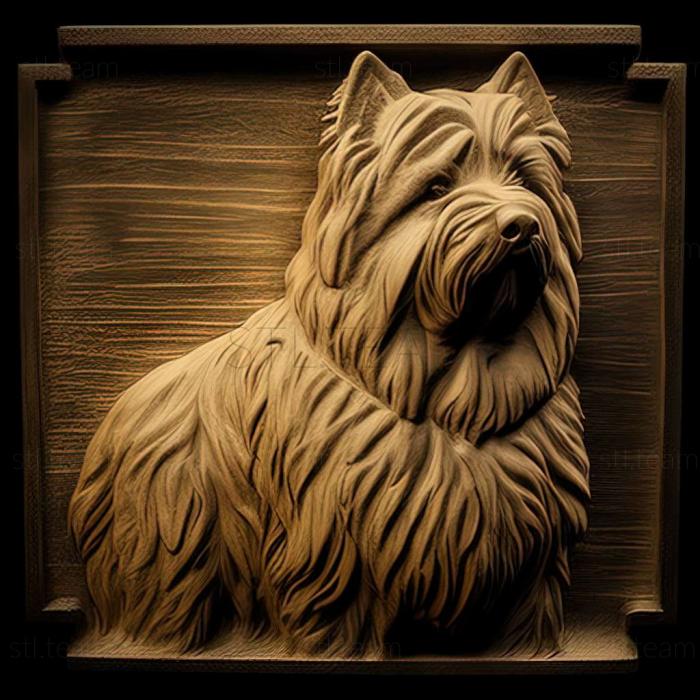 3D модель Собака Арденського Бувє (STL)
